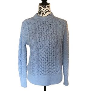 Sporting life Blue cable-knit Sweater